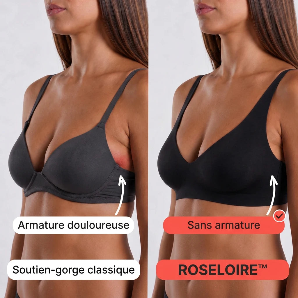 Soutien-Gorge Confort Sans Coutures Ni Armatures ROSELOIRE™
