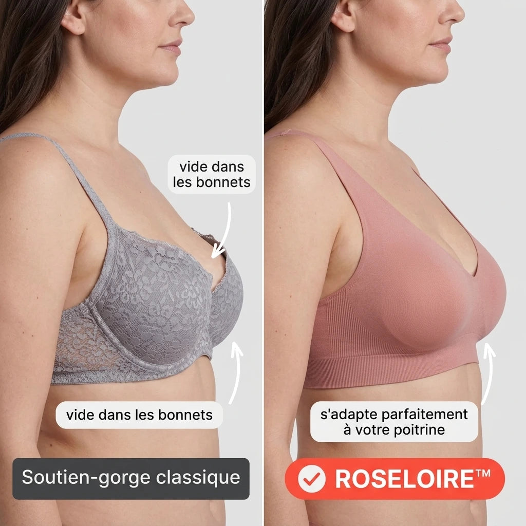 Soutien-Gorge Confort Sans Coutures Ni Armatures ROSELOIRE™