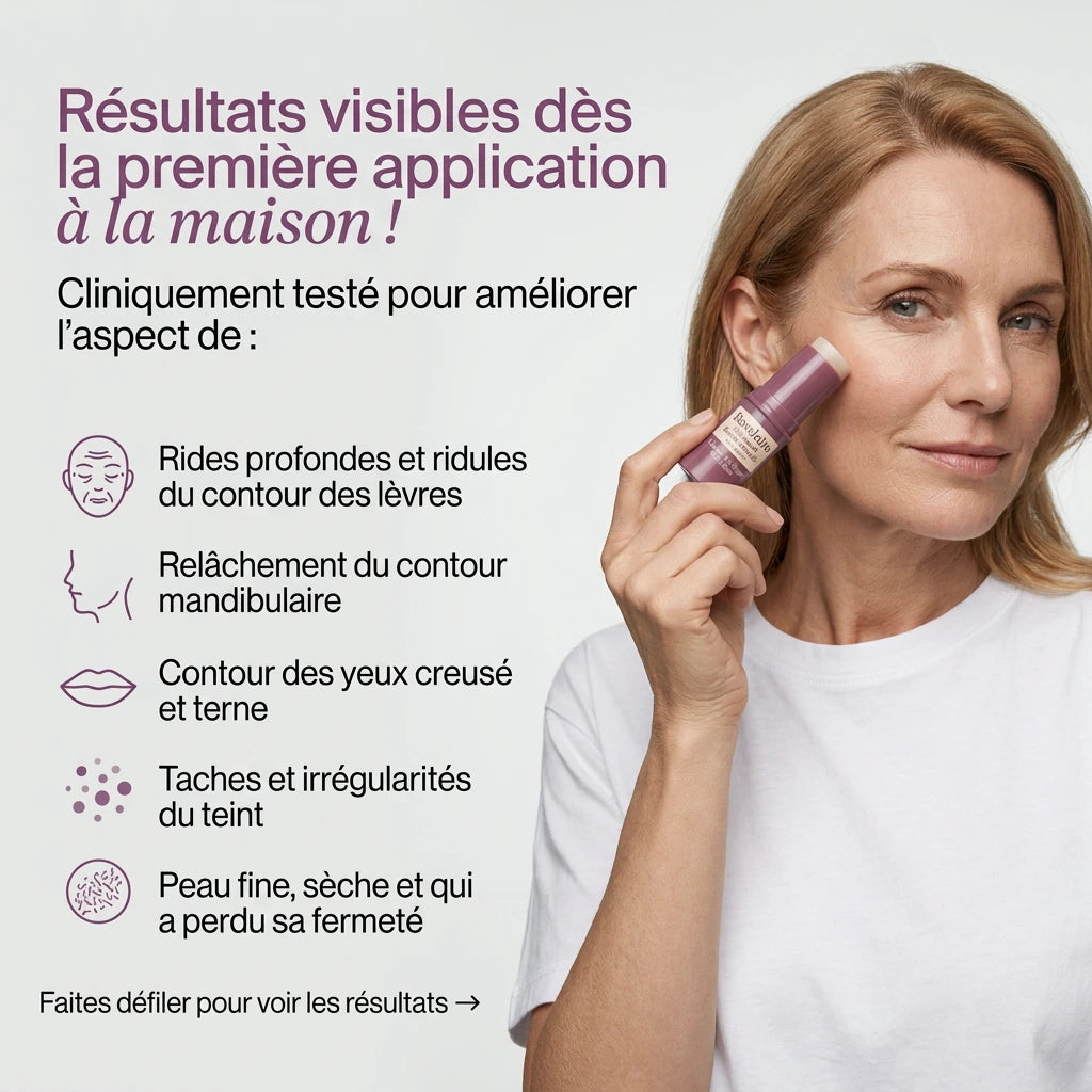Stick Anti-Âge au Calcium & Collagène ROSELOIRE™