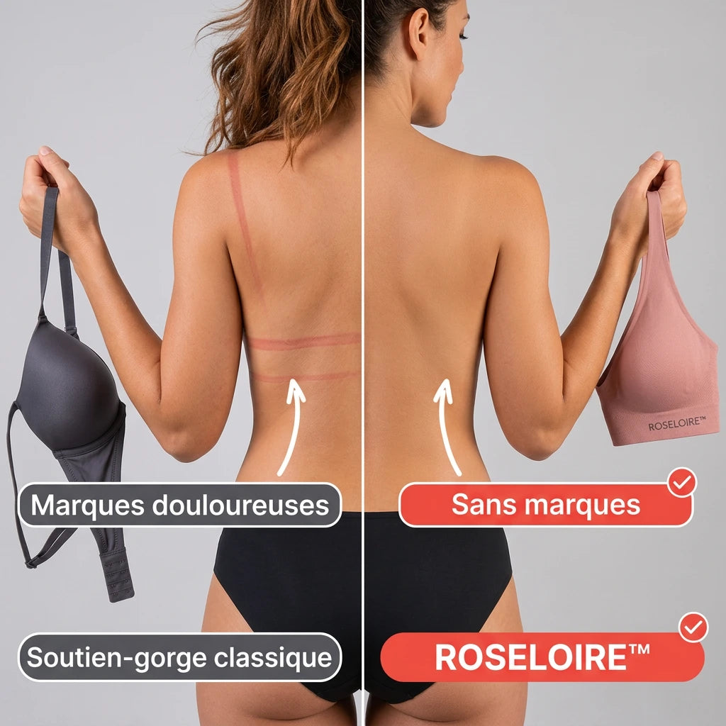 Soutien-Gorge Confort Sans Coutures Ni Armatures ROSELOIRE™
