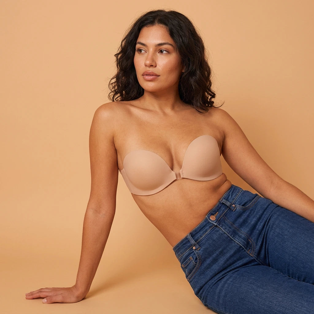 Soutien-Gorge Push-Up Adhésif Sans Bretelles ROSELOIRE™